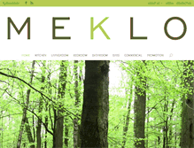 Tablet Screenshot of meklo.co.za